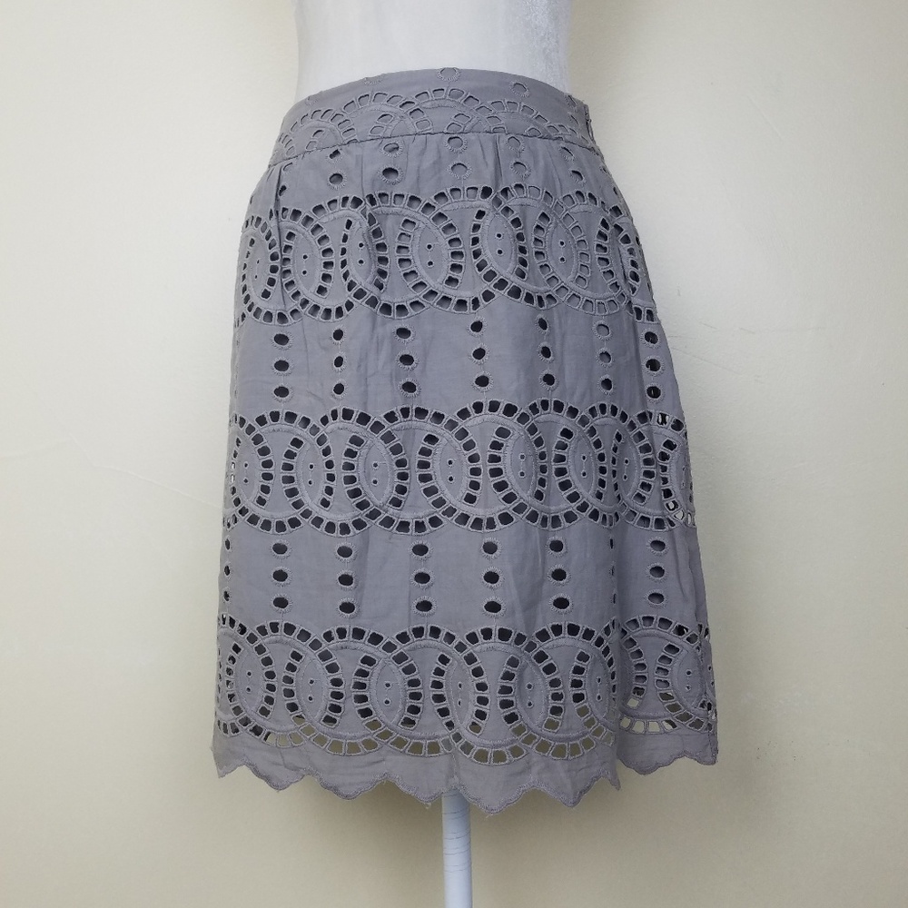 INC International Concepts Eyelet Skirt Size 2